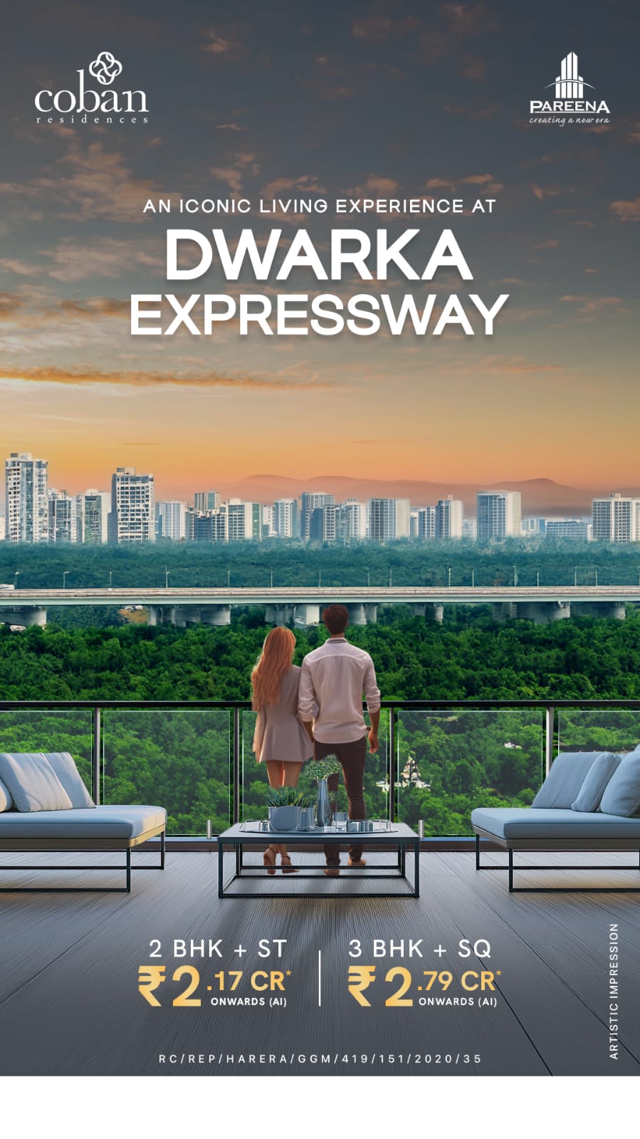 99stay channel partner pareena coban gurgaon